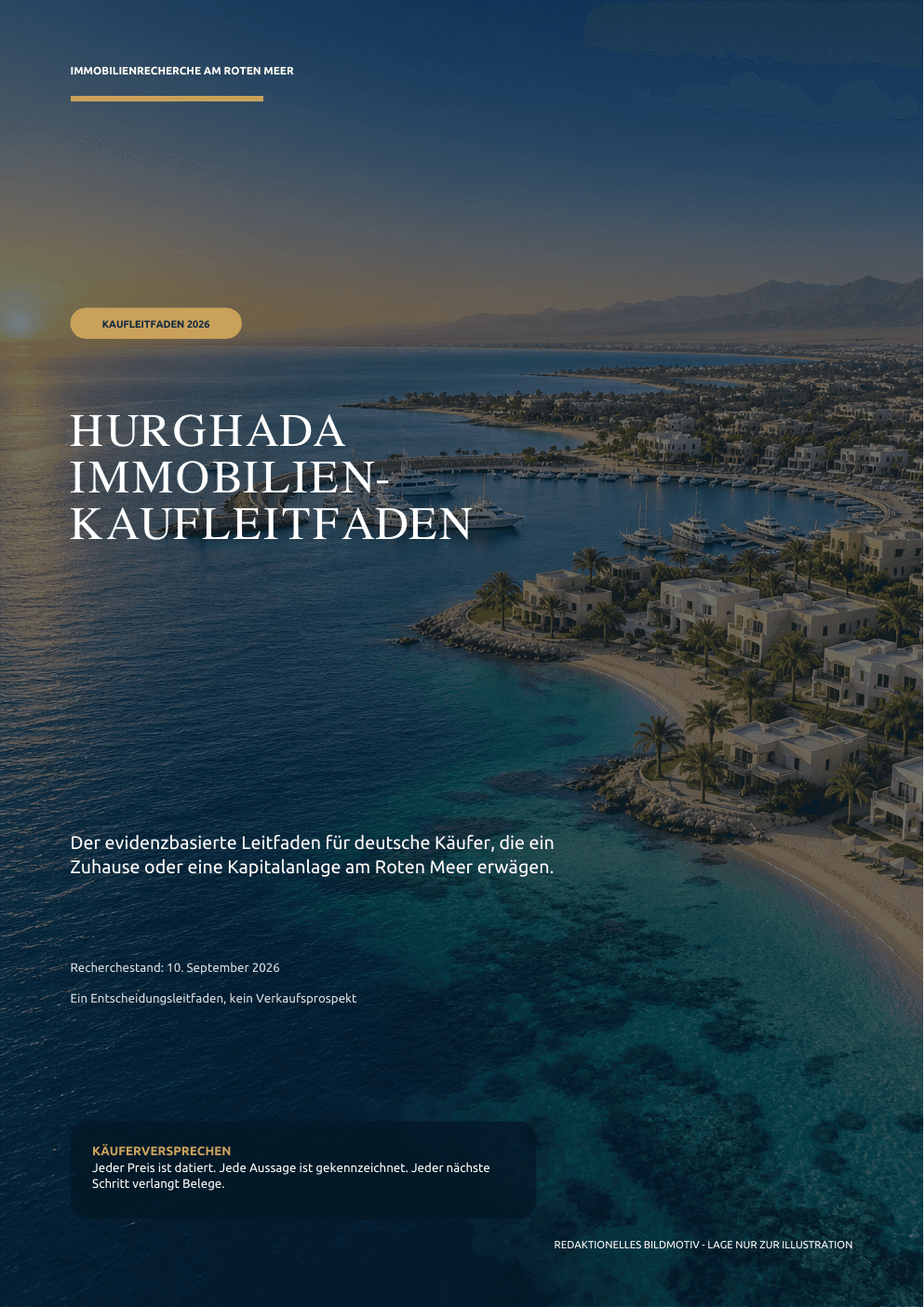 Cover des Hurghada Immobilien-Kaufleitfadens 2026